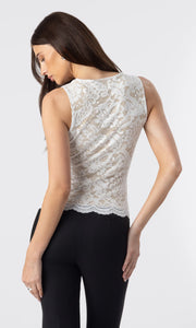 Leila Stretch Lace Top