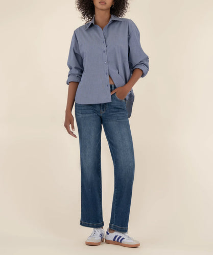 Pattie High Rise Straight Leg Jeans