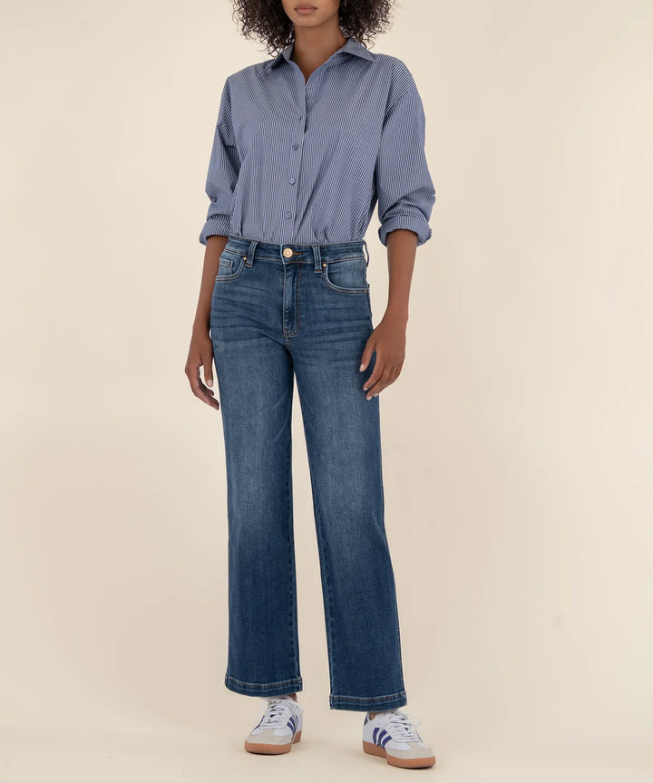 Pattie High Rise Straight Leg Jeans