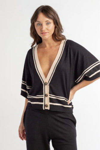 Boxy Button Top