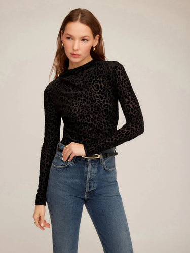 Khami Velvet Burnout Top