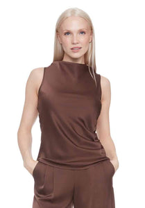 Veronica Belize Satin Top