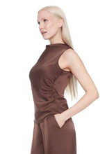 Load image into Gallery viewer, Veronica Belize Satin Top