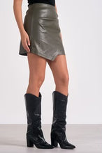 Load image into Gallery viewer, Faux Leather Skirt