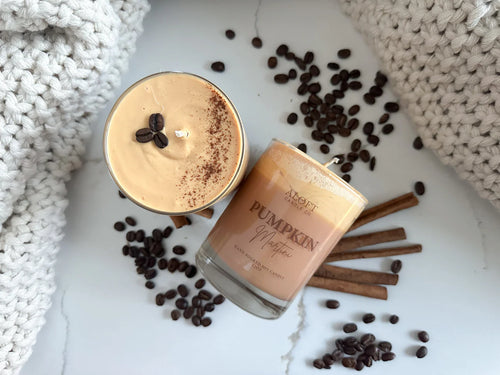 Pumpkin Martini Candle