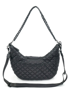 Quilted Hobo Bag