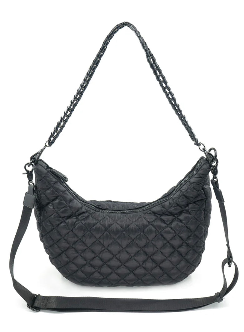 Quilted Hobo Bag