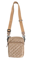 Load image into Gallery viewer, Quilted Crossbody Bag *multiple colors*