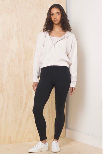 Fleece Crop Zip Up