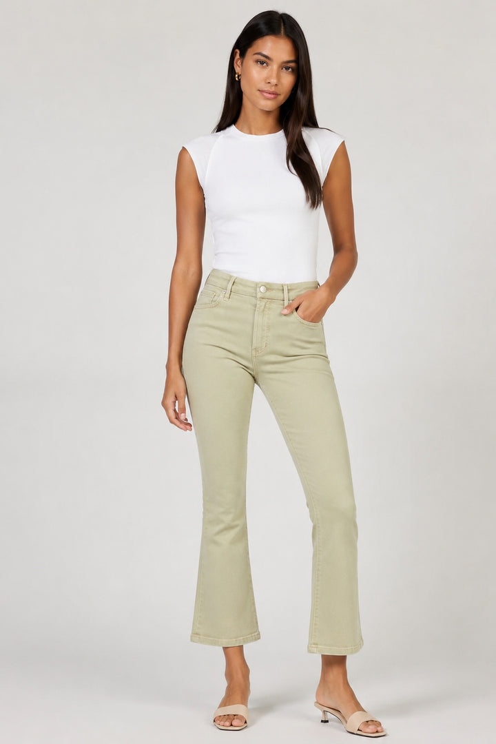 Jeanne Jeans in Abbey Stone
