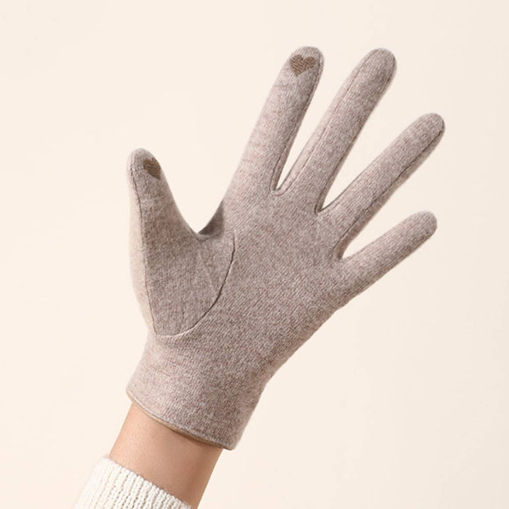 ACCITY - Cute Wool Touchscreen Gloves – Winter for Women_CWAG0048