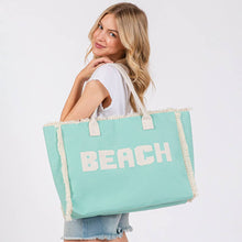 Load image into Gallery viewer, Beach Fringe Tote Bag