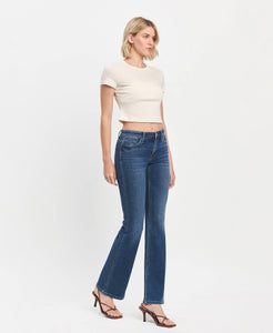 MIRANDA MID RISE RELAXED BOOTCUT JEANS