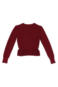 Peplum Sweater Top *Multiple Colors Available*