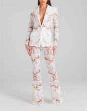 Load image into Gallery viewer, Glam Sequin Lace Suit