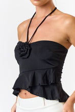 Load image into Gallery viewer, ROSETTE DETAIL HALTER