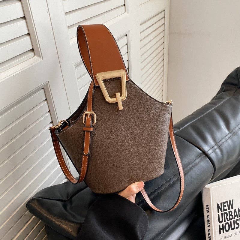 OceanusSwim - Casual Minimalist Colorblock Shoulder Tote Bag