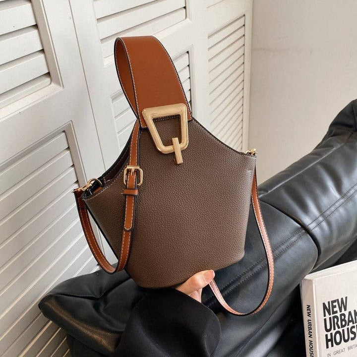 OceanusSwim - Casual Minimalist Colorblock Shoulder Tote Bag