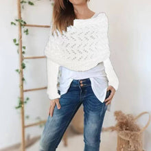 Load image into Gallery viewer, ACCITY - Cable Knit Infinity Scarf with Sleeves for Fall _CWASC1537