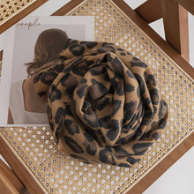 Load image into Gallery viewer, Leopard Print Scarf