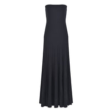 Load image into Gallery viewer, Pleated Strapless Dress