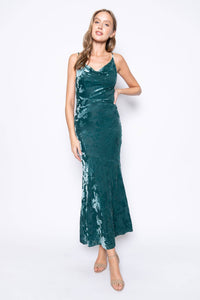 Cowl Neck Maxi Dress