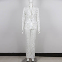 Load image into Gallery viewer, Glam Sequin Lace Suit