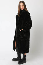 Load image into Gallery viewer, Devin Faux Fur Longline Coat