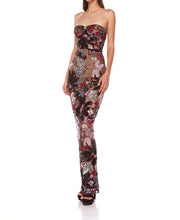 Load image into Gallery viewer, Floral Sequin Embroidered Dress