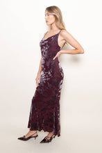 Load image into Gallery viewer, Cowl Neck Maxi Dress