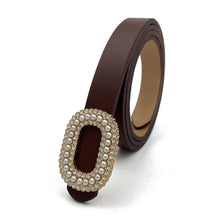 Load image into Gallery viewer, RHINESTONE PEARL BELT