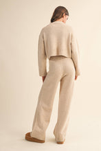 Load image into Gallery viewer, Melange Sweater Top &amp; Jogger Set