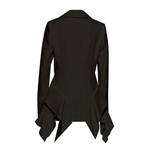 Pleated Hem Jacket