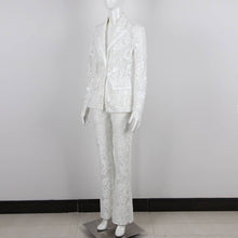 Load image into Gallery viewer, Glam Sequin Lace Suit