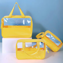Load image into Gallery viewer, ACCITY - 3SET PORTABLE TRANSPARENT WATERPROOF WASH BAG_CWAB0549
