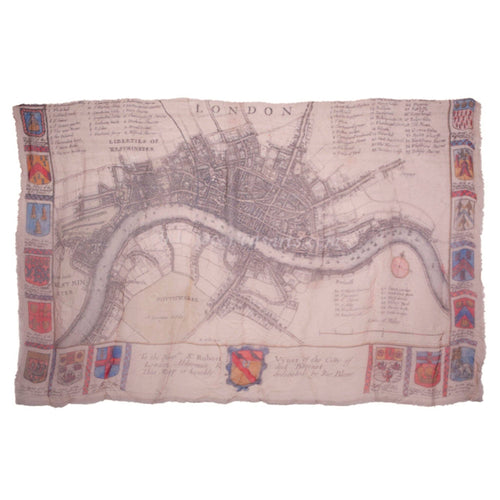 London Map Scarf