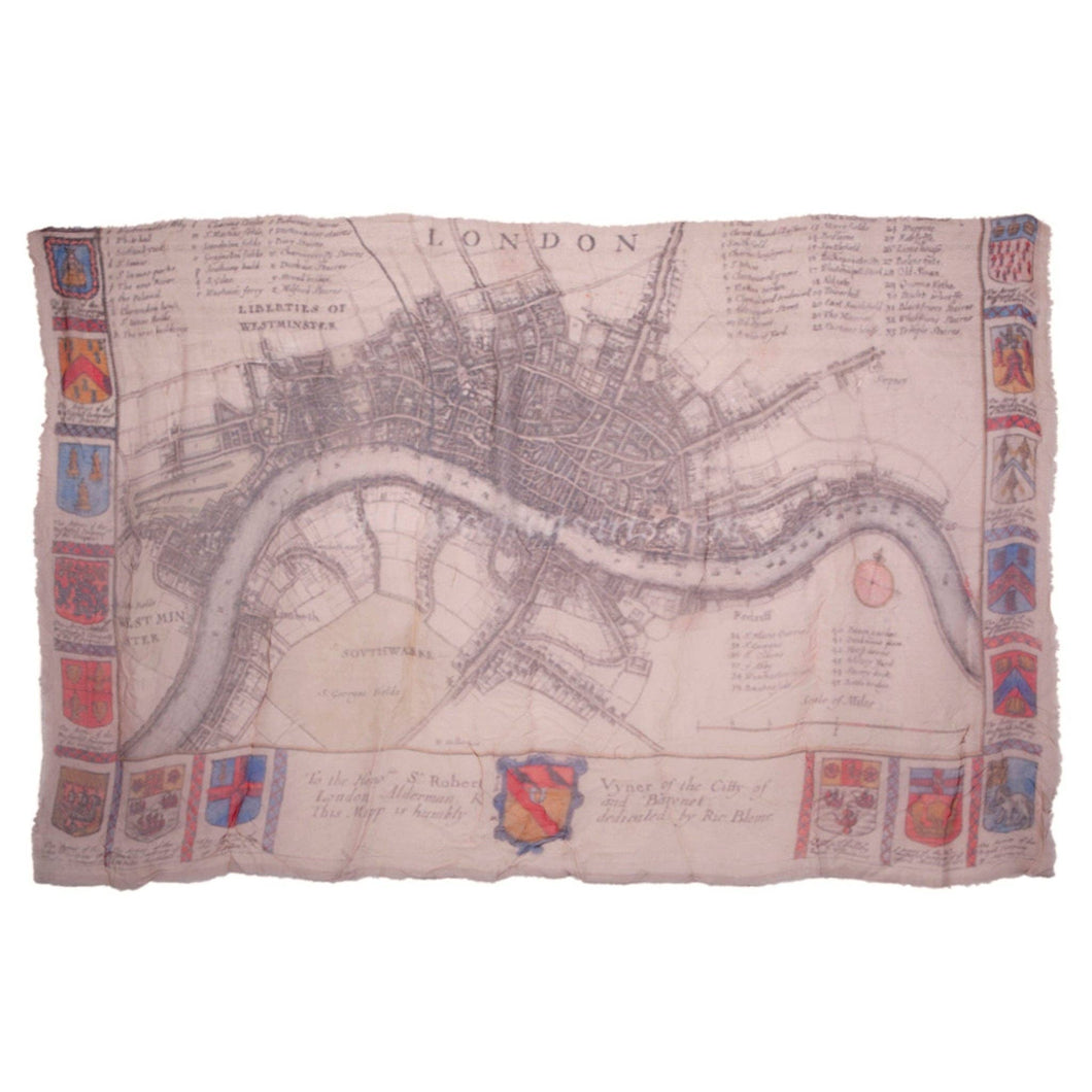 London Map Scarf