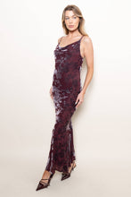 Load image into Gallery viewer, Cowl Neck Maxi Dress
