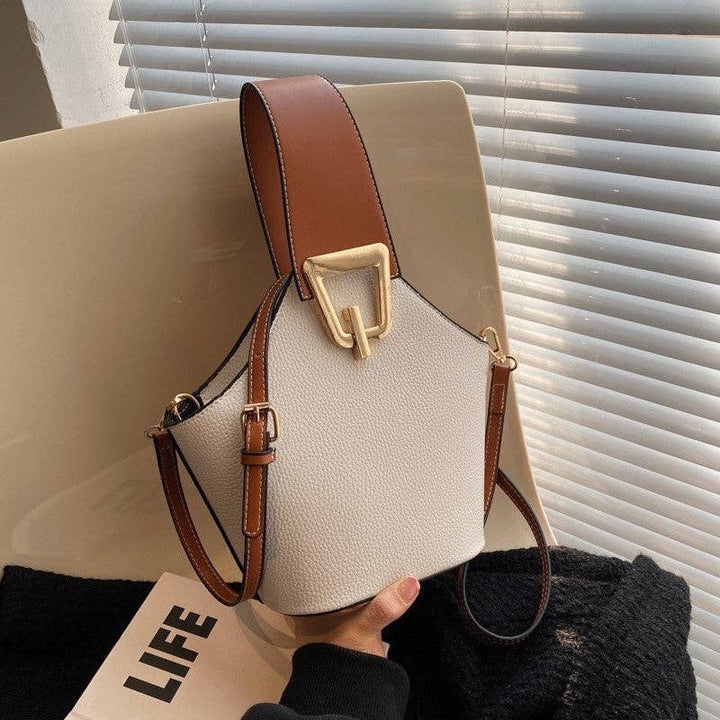 OceanusSwim - Casual Minimalist Colorblock Shoulder Tote Bag