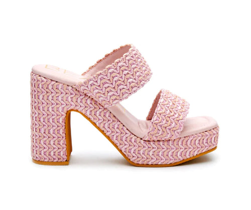 Gem Sandals in Pink