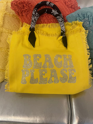 Beach Please in Yellow