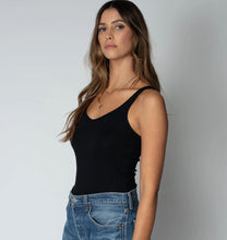 Load image into Gallery viewer, Ribbed Double Scoop Tank *Multiple Colors*