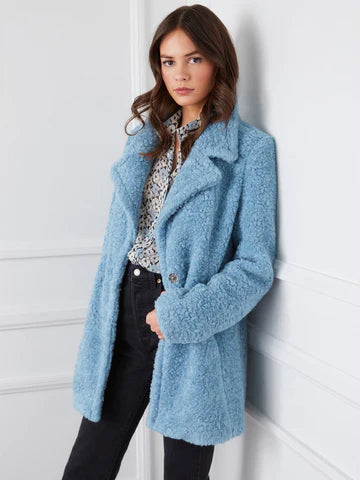 Faux Shearling Coat