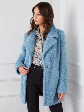 Faux Shearling Coat