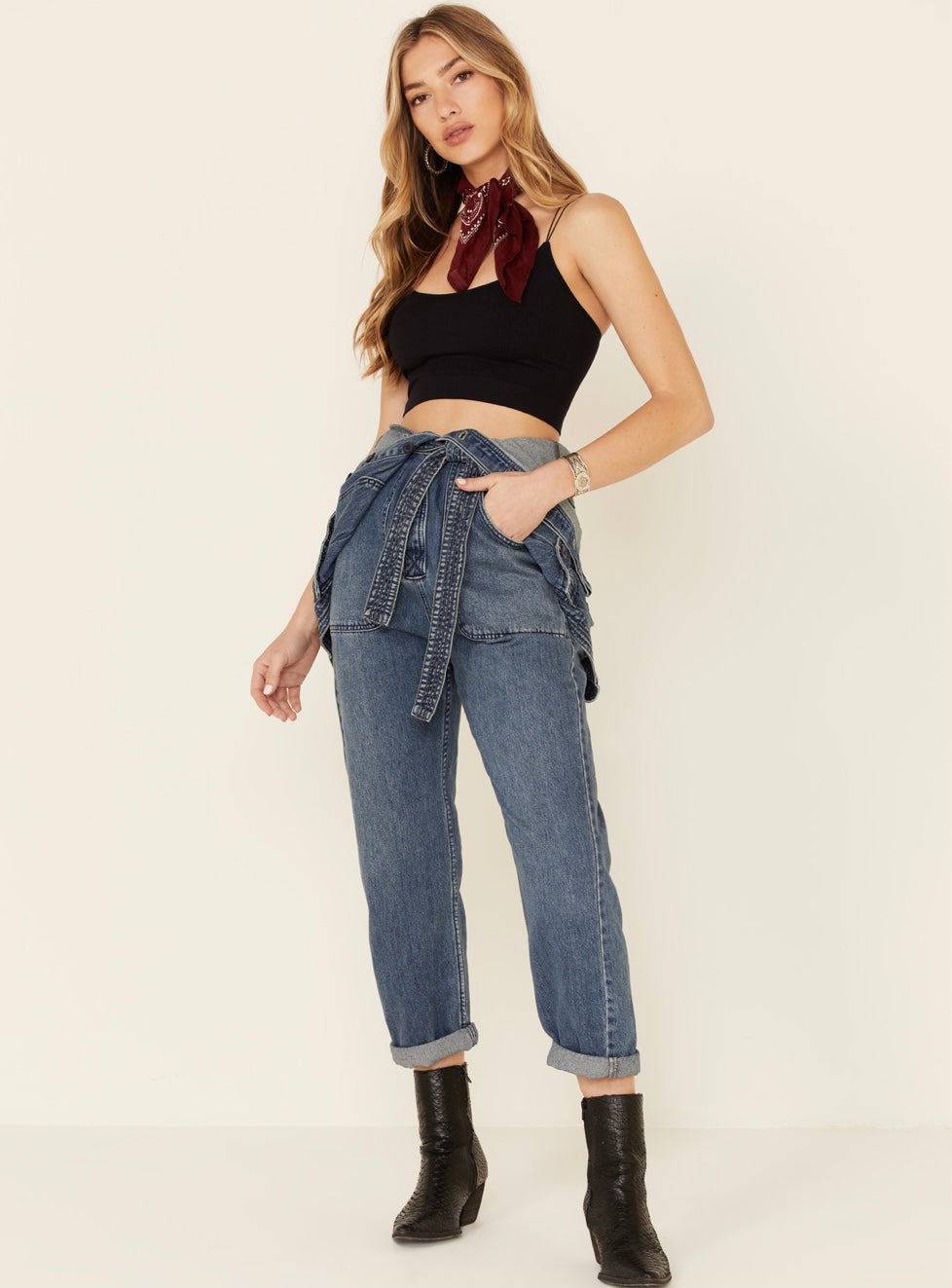 Seamless Rib Knit Crop Cami *Multiple Colors Available*