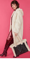 Load image into Gallery viewer, Faux Shearling Tote Bag *multiple colors*