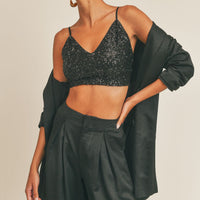 La Vie Sequin Cami