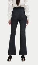 Load image into Gallery viewer, Jack Pinstripe Flare Kick Pant