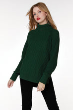 Load image into Gallery viewer, Cuff Sleeve Turtleneck Sweater