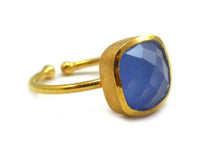Load image into Gallery viewer, Gold Plated Ring by Betty Carre *Multiple Colors Available*